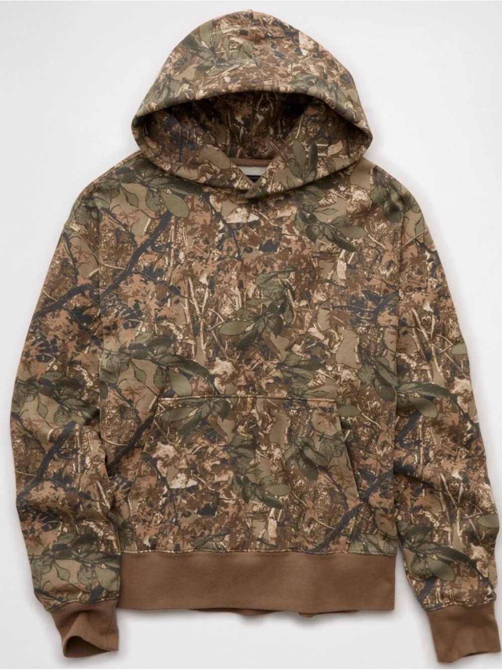 American Eagle Men's XL Laidback Luxe Camo Heavyweight Hoodie